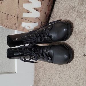 Thursday Boot Co size 8 Black Lace Up Boots